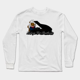 Ludwig Cat Beethoven Long Sleeve T-Shirt